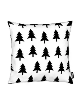 Подушка Juniqe, цвет schwarz & wei