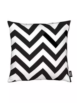 Подушка Juniqe, цвет schwarz & wei