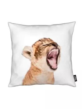 Подушка Juniqe, коричневый