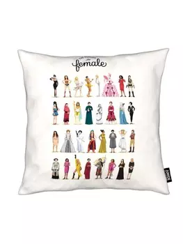 Подушка Juniqe, красочный