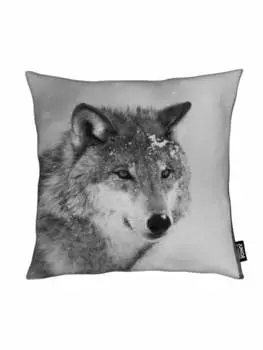 Подушка Juniqe, серый