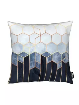 Подушка Juniqe, синий