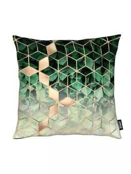 Подушка Juniqe, зеленый