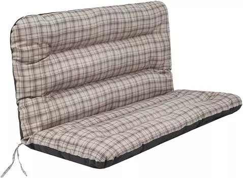 Подушка-качалка Ania, подушка-качалка, подушка для скамейки, подушка для скамейки, лента, качели, садовая подушка, садовая подушка 180x110 x 7 см Hobbygarden, мультиколор