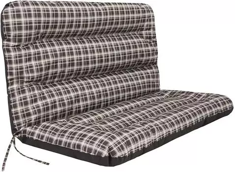 Подушка-качалка Ania, подушка-качалка, подушка для скамейки, подушка для скамейки, лента, качели, садовая подушка, садовая подушка 150x110x7 см Hobbygarden, мультиколор