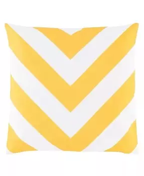 Подушка Kadyn для использования внутри и снаружи помещений размером 18 x 18 дюймов Safavieh, желтый