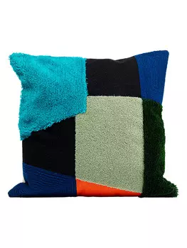 Подушка Kare, цвет schwarz/blau/grn