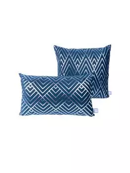 Подушка Kayoom, цвет blau/silber