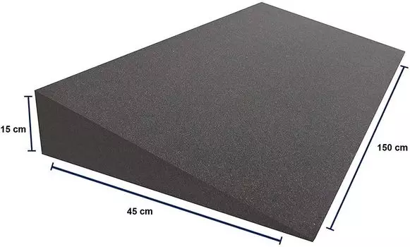 Подушка-клин Dibapur (без чехла) (Ш 150 x Г 45 x В 15 / 1 см) матрасы клин-матрас подъемник для матраса подъемный клин для кровати