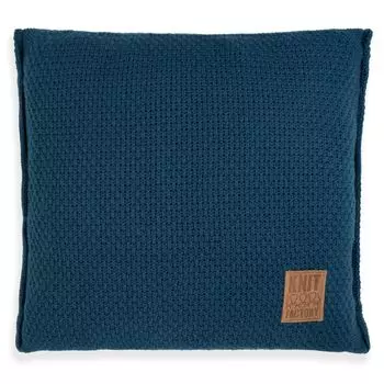 Подушка Knit Factory Jesse - бирюзовый - 50x50 см