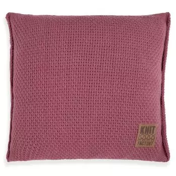 Подушка Knit Factory Jesse - Каменно-красный - 50x50 см