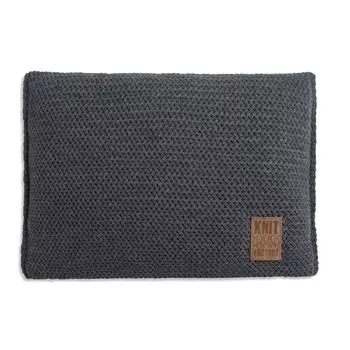 Подушка Knit Factory Maxx - Антрацит - 60x40 см