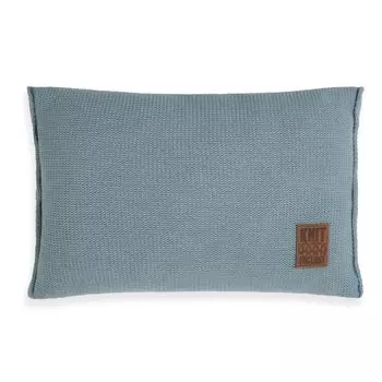 Подушка Knit Factory Uni - Каменно-зеленый - 60x40 см