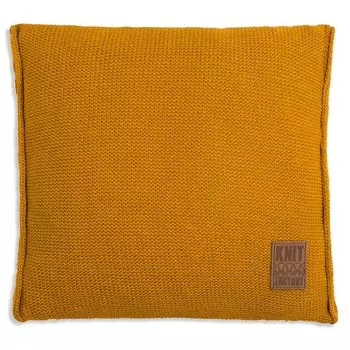 Подушка Knit Factory Uni - Охра - 50x50 см