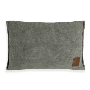 Подушка Knit Factory Uni - Urban Green - 60x40 см