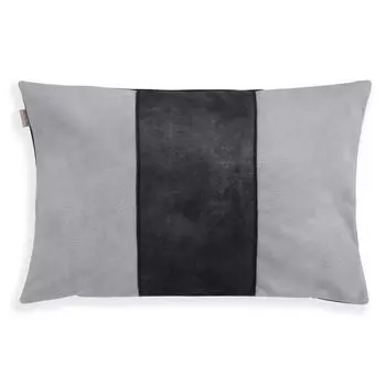 Подушка Knit Factory Wheels - Серый - 60x40 см