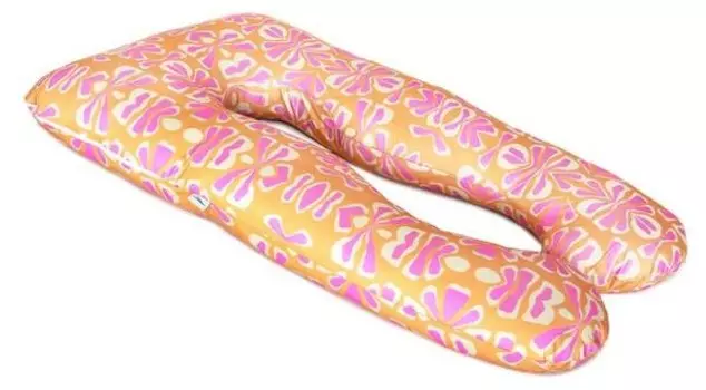 Подушка KomfortKissen-1028, 100x120x100 см цвет orange/pink/wei