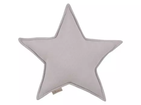 Подушка KraftKids Star Muslin Dobby Uni Grey Muslin Dobby Uni Grey