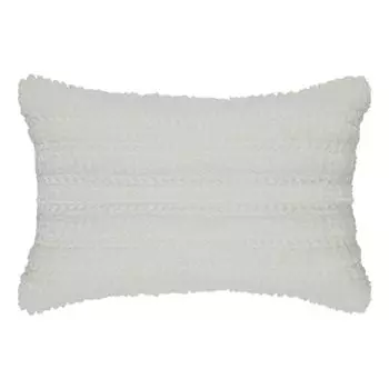 Подушка "Лиани" искусственный мех - слоновая кость белая - 38х58 см - Atmosphera crateur d'interieur Atmosphera Crateur d'intrieur