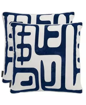 Подушка «Маис» размером 24 x 24 дюйма (набор из 2 шт.) Safavieh, мультиколор