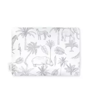 Подушка маленькая B003 Бохо серая, для малышей, для младенцев, детей, удобная, мягкая, красочная, 25 х 30 см, для коляски, детской кроватки AMD_24