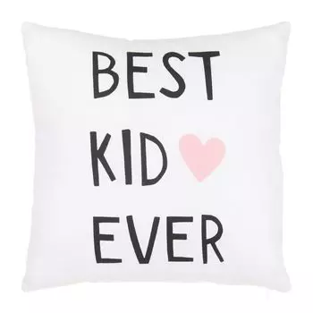 Подушка Малыш Белая 40 х 40 см BigBuy Home