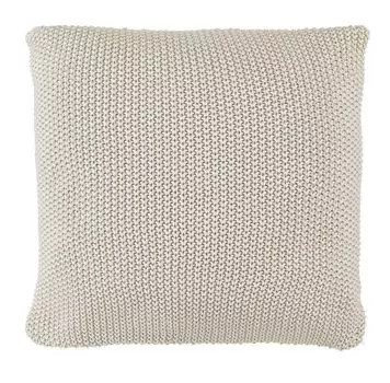 Подушка Marc O'Polo Nordic вязаная цвет Овсянка 50х50см