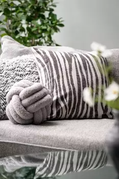 Подушка марти Svanefors, 45x45 см, серый