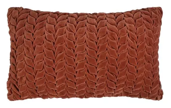 Подушка - медь - 30 х 50 см - плетеный вид Blyco Textil Group BV