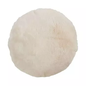 Подушка меховая Saro Lifestyle, белый