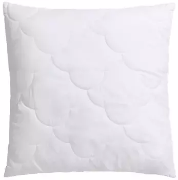 Подушка "мой дом" из микрофибры "Подушка "Лунный свет" 40х80 см, 80х80 см", наполнитель: фибровые шарики, чехол: полиэстер или антибактериальное микроволокно, (1 штука), подушка My home, белый