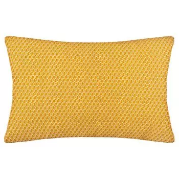Подушка — Мотив Отто — хлопок — охра жёлтая — 30x50 см — Atmosphera crateur d'intrieur