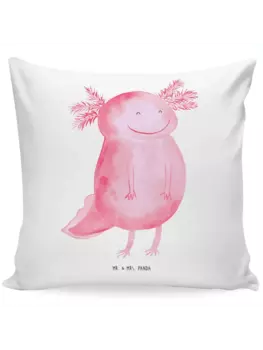 Подушка Mr & Mrs Panda 40x40 Axolotl Glcklich, белый