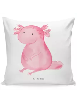 Подушка Mr & Mrs Panda 40x40 Axolotl null, белый