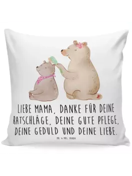 Подушка Mr & Mrs Panda 40x40 Br Kind, белый