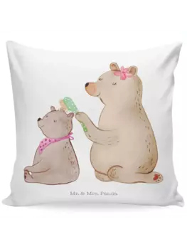Подушка Mr & Mrs Panda 40x40 Br Kind, белый
