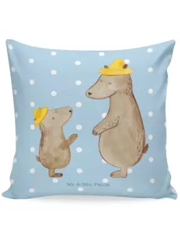 Подушка Mr & Mrs Panda 40x40 Bren, цвет blau pastell