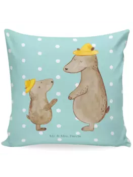 Подушка Mr & Mrs Panda 40x40 Bren, цвет trkis pastell