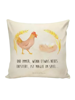 Подушка Mr & Mrs Panda 40x40 Huhn Stolz, цвет vintage