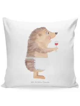 Подушка Mr & Mrs Panda 40x40 Igel Wein, белый