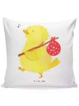 Подушка Mr & Mrs Panda 40x40 Kken Wander, белый