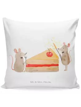 Подушка Mr & Mrs Panda 40x40 Muse Kuchen, белый