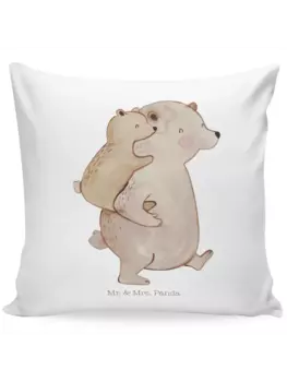 Подушка Mr & Mrs Panda 40x40 Papa Br, белый