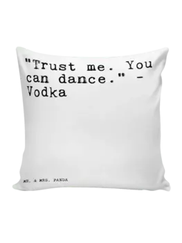 Подушка Mr & Mrs Panda 40x40 Trust me You can, белый