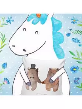 Подушка Mr. & Mrs. Panda, белый
