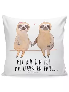 Подушка Mr. & Mrs. Panda, белый