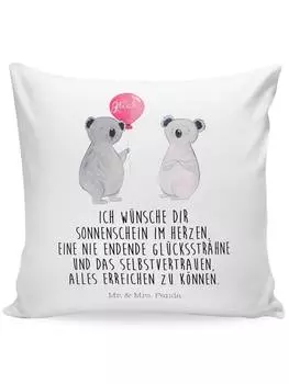 Подушка Mr. & Mrs. Panda, белый