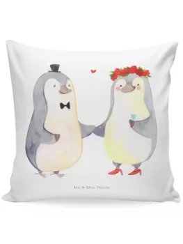 Подушка Mr. & Mrs. Panda, белый