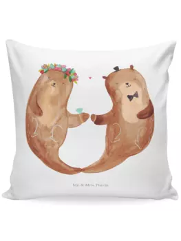 Подушка Mr. & Mrs. Panda, белый