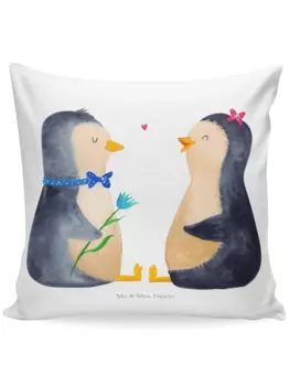 Подушка Mr. & Mrs. Panda, белый